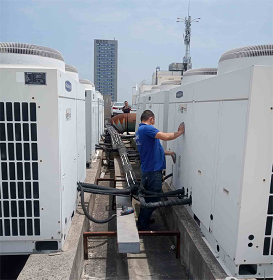 改则中央空调制热和不制冷系统维修方法