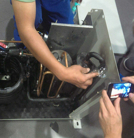 改则维修空调制冷效果差